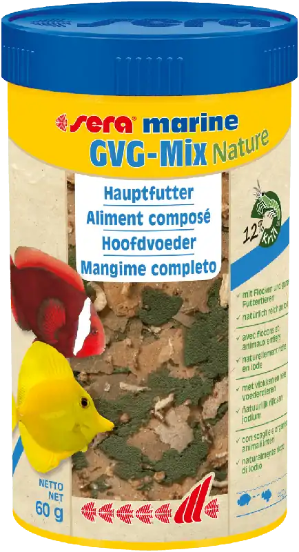 Versand Am Gleichen Tag Sera marine GVG mix Nature Aquariumfutter