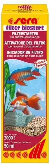 Sera Aquarium filter biostart Wasserpflege Preis Gesenkt
