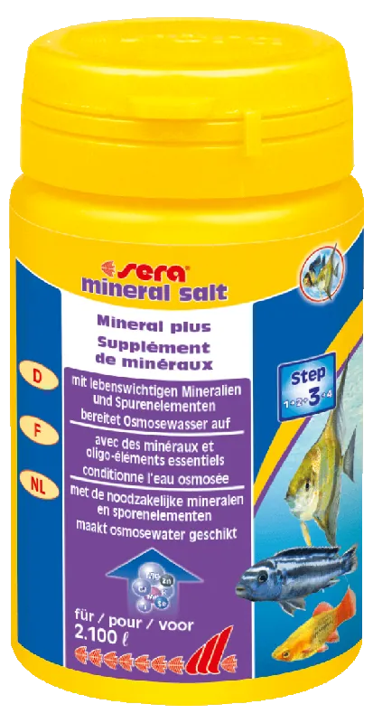 Sera Aquarium mineral salt Wasserpflege Highlight