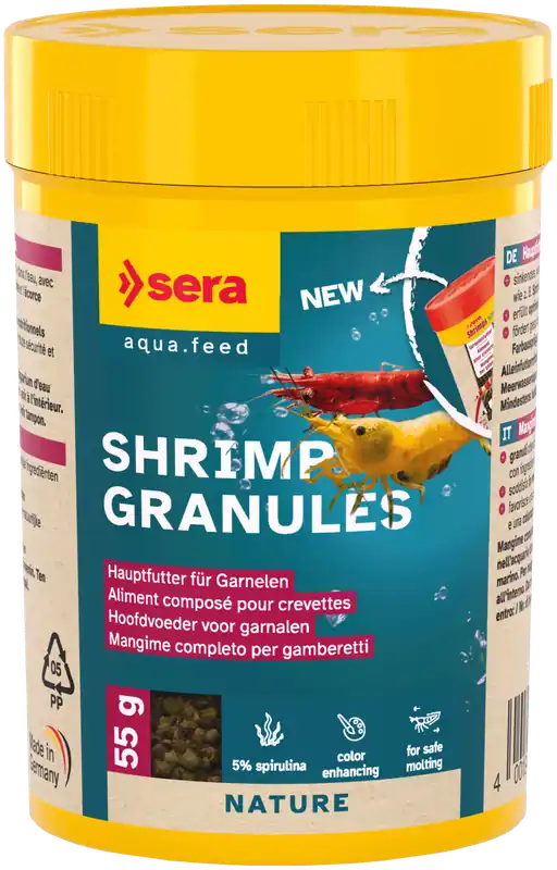 Zertifiziert Sera Shrimps Nature Aquarium Garnelenfutter