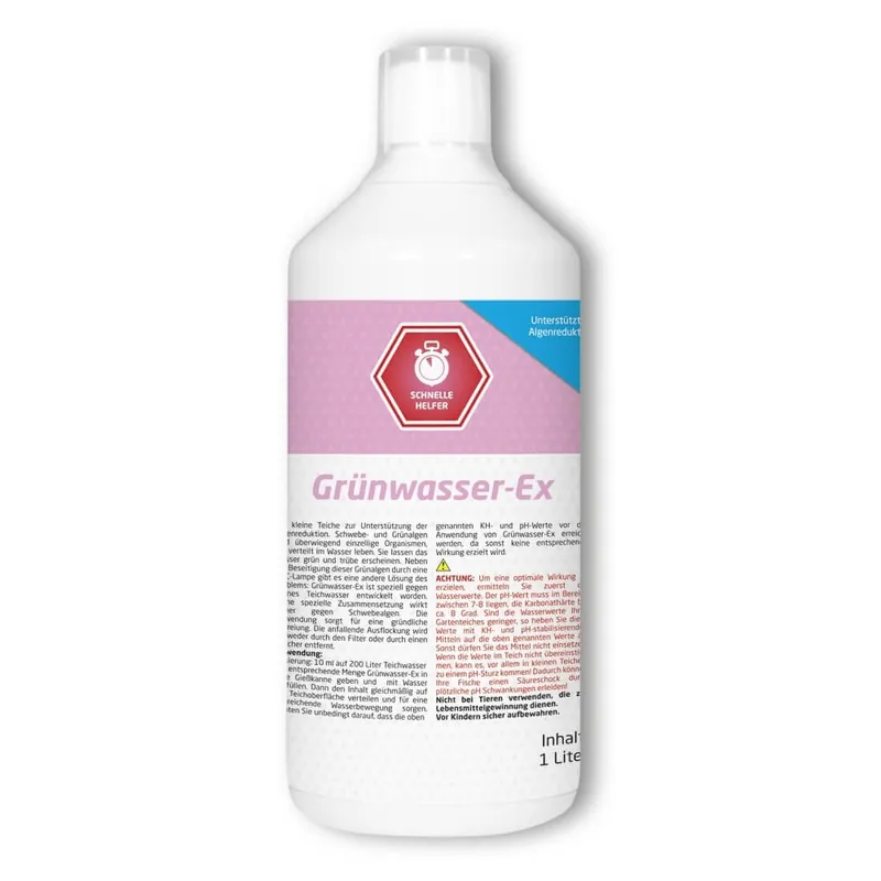 Sonderaktion Grünwasser-Ex Teichwasserpflege