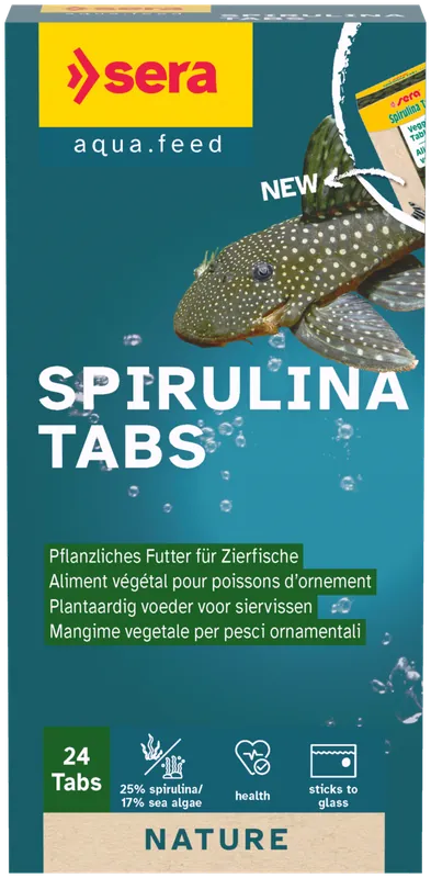 Sera Spirulina Tabs Nature Pflanzenfutter Knallerangebot