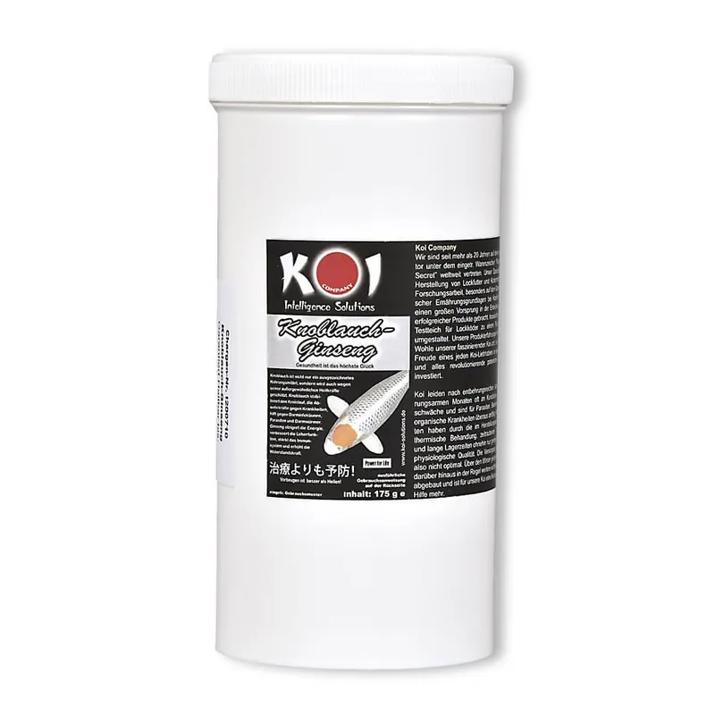Knoblauch-Ginseng Koifutter Zusatz Nur Für Kurze Zeit