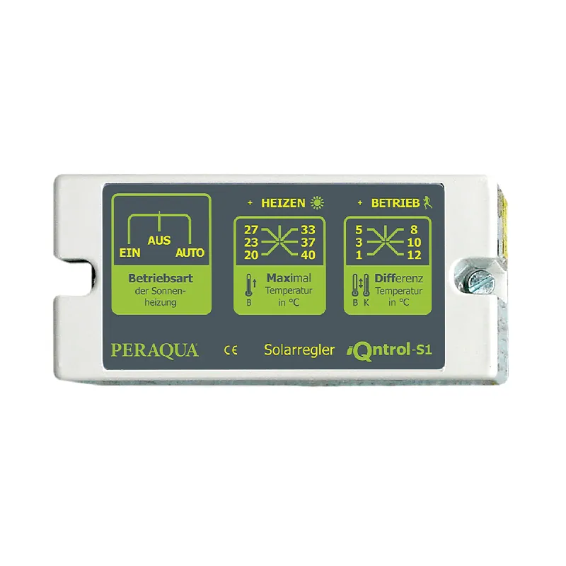 Neu Peraqua iQntrol-S1 Solarsteuerung