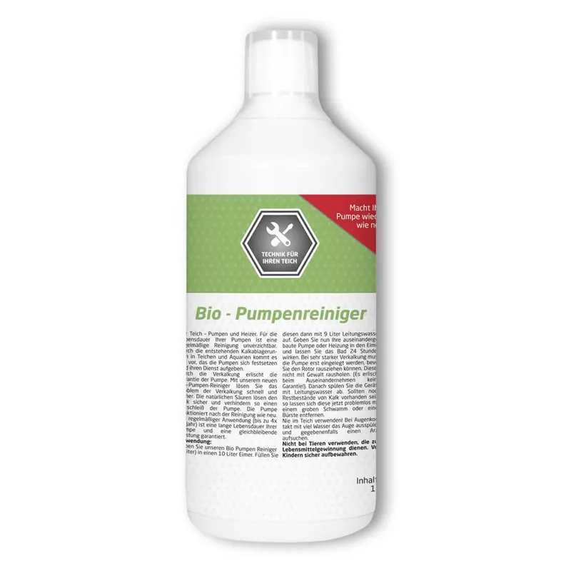 Bio Pumpenreiniger Neu Im Sortiment
