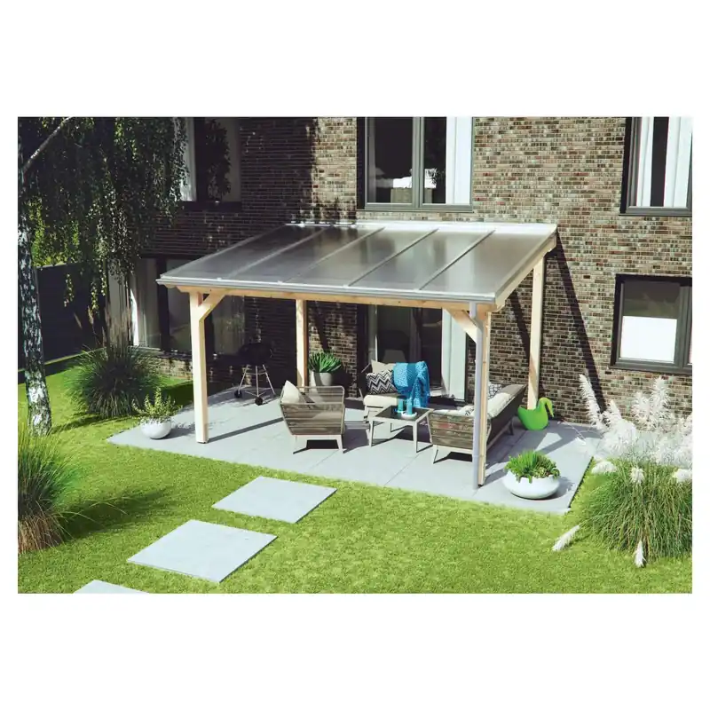Katto Terrassendach Komplettbausatz 5085 x 4000 mm Heißes Angebot