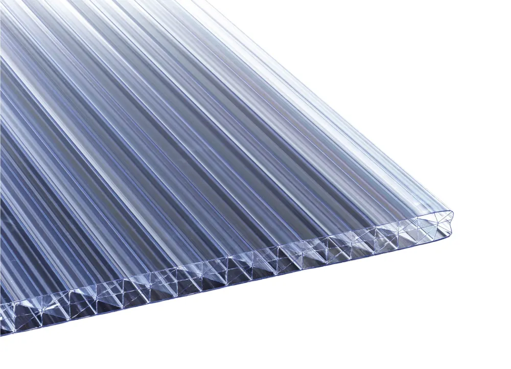 Preis Gesenkt Thermo Polycarbonat Stegplatte mit X-Struktur S5P