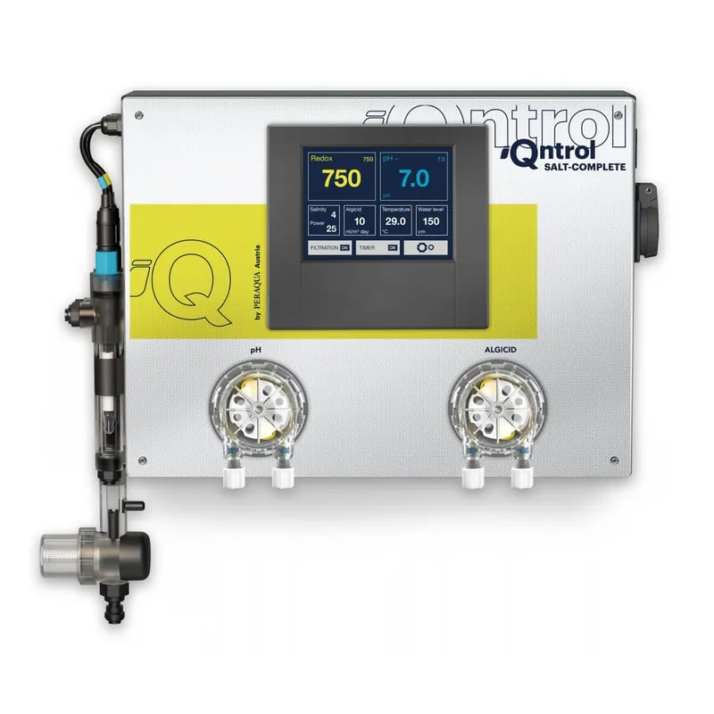 Neu Im Sortiment Peraqua iQntrol Salzelektrolyseanlage Salt-Complete