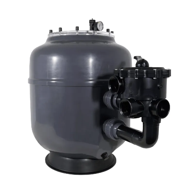 Peraqua Polyester-Filter Bregenz 3 Pro Side Mount mit 6-Wege-Ventil und transparentem Deckel Nur Heute
