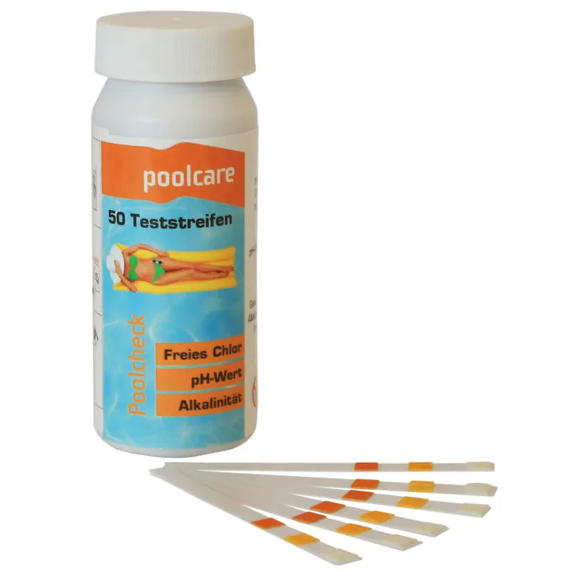 Poolteststreifen pH-Wert, Chlor & Alkalinität Super-Preis