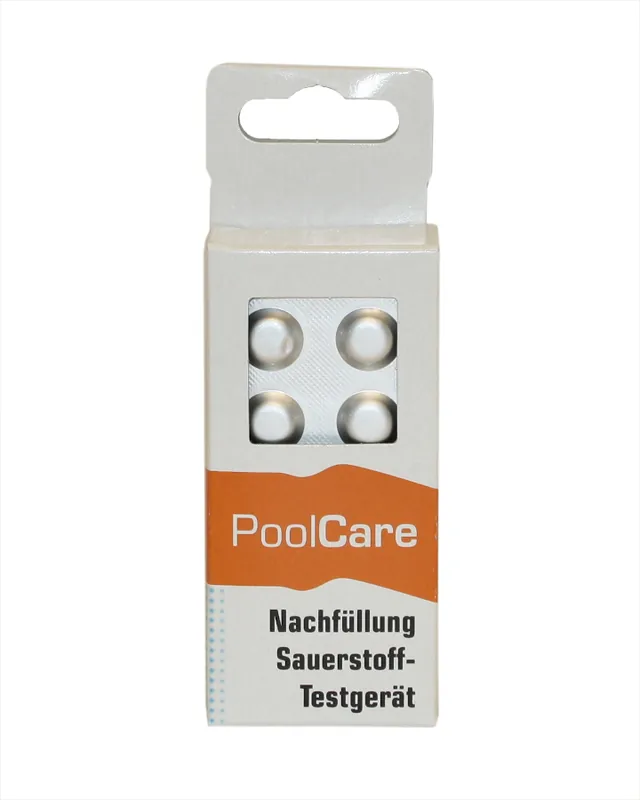 Nachfülltabletten für Pooltester Sauerstoff Wochenendangebot