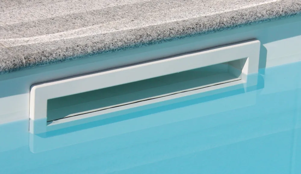 Neue Kollektion Poolskimmer SLIM Tief