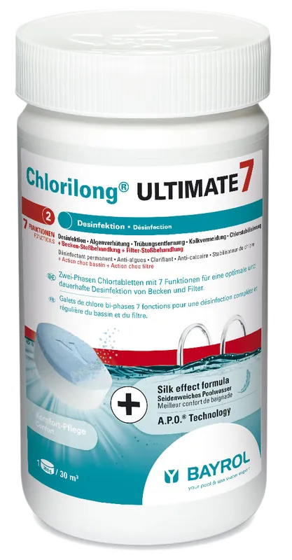 Neue Ware Chlorilong Ultimate 7 - Multifunktions-Chlortablette