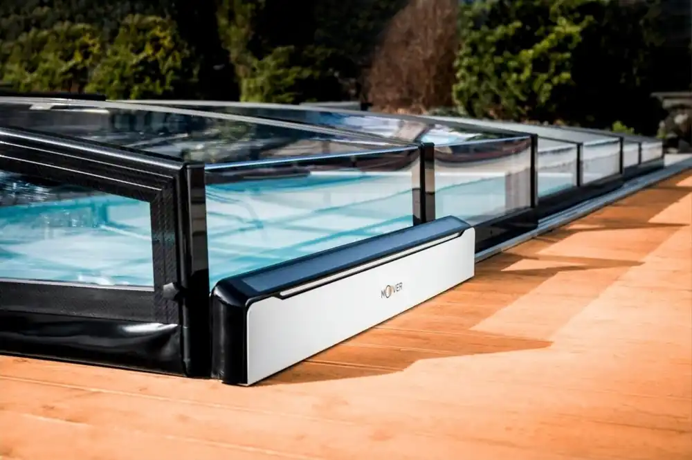 MOOVER Elektroantrieb für Poolüberdachungen Wochenendangebot
