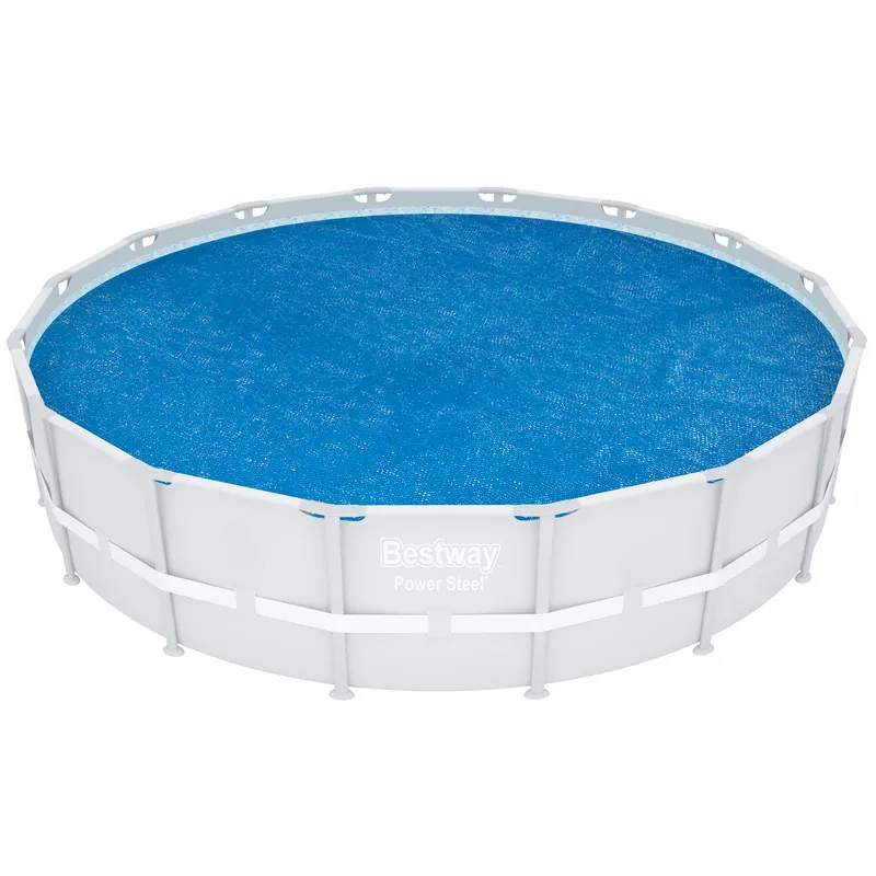 Neue Kollektion Bestway Pool Solarfolie Flowclear Ø 488 cm rund | blau