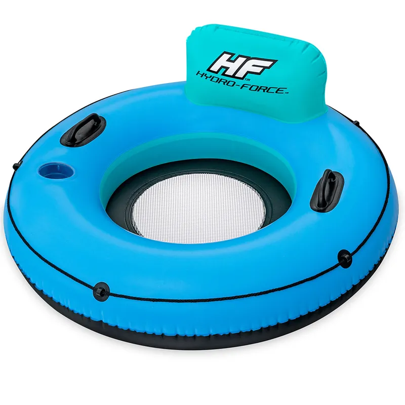 Bestway Schwimmring Ø 119 cm White Cap Rider Hydro-Force Mega-Angebot
