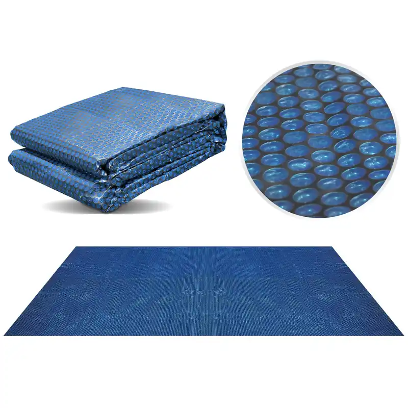 Kracherpreis Miganeo Pool Solarfolie 1000 x 500 cm rechteckig | schwarz/blau | 180 my