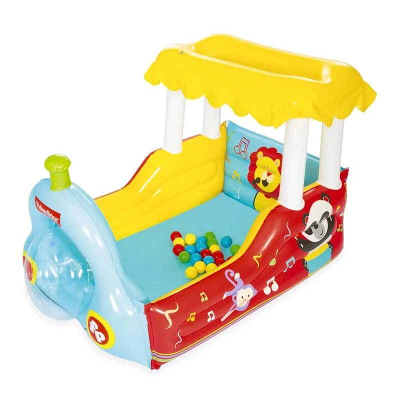 Kostenloser Rückversand Bestway Bällebad Dampflok Train Ball Pit 132 x 94 x 89cm