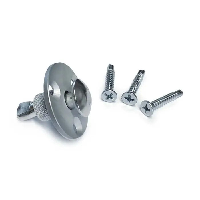 Knallerangebot Versenkbare Bodenanker - Senkstifte für Holzflächen 12er Set