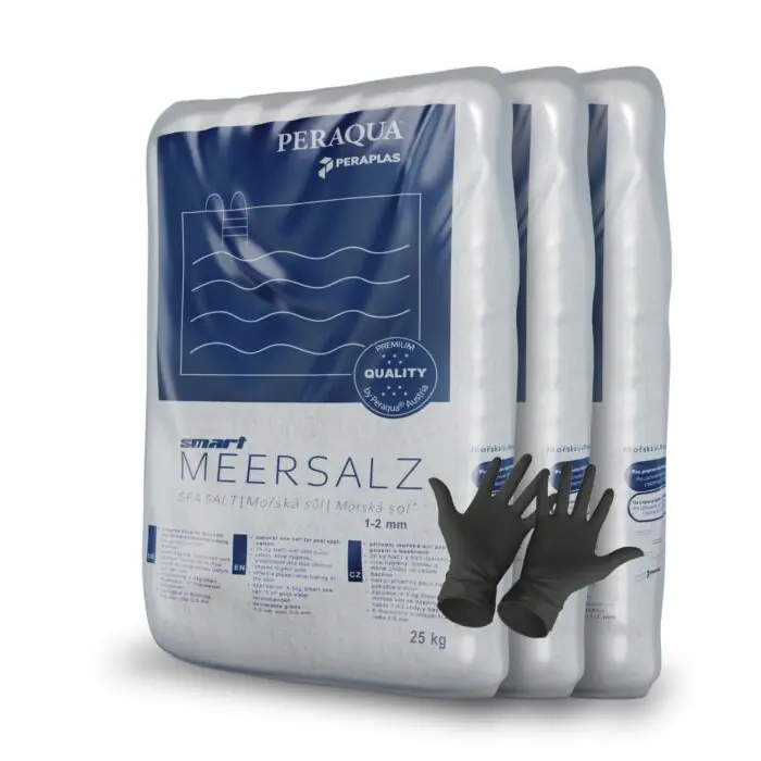 Peraplas Poolsalz Meersalz 75 kg Abverkauf