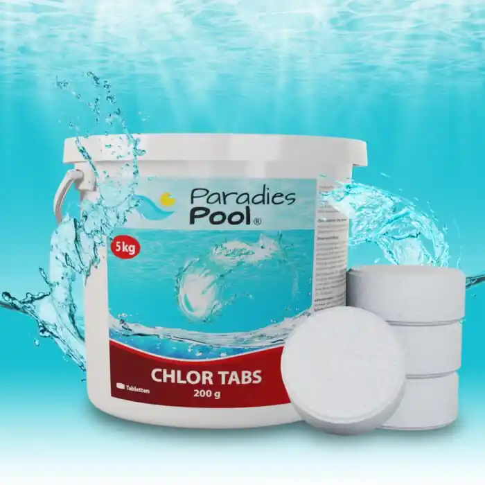 Chlortabletten 200 g, 5 kg (W39) Kostenloser Rückversand