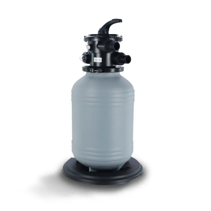 Filterkessel Ø 300 mm grau inkl. 6-Wege-Ventil für Filteranlage (K660) Angebot