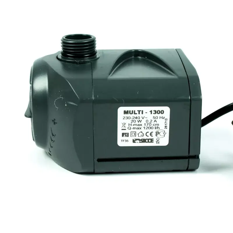 Sichere Zahlung Bomba de fuente Sicce Multi 1300 con toma tierra