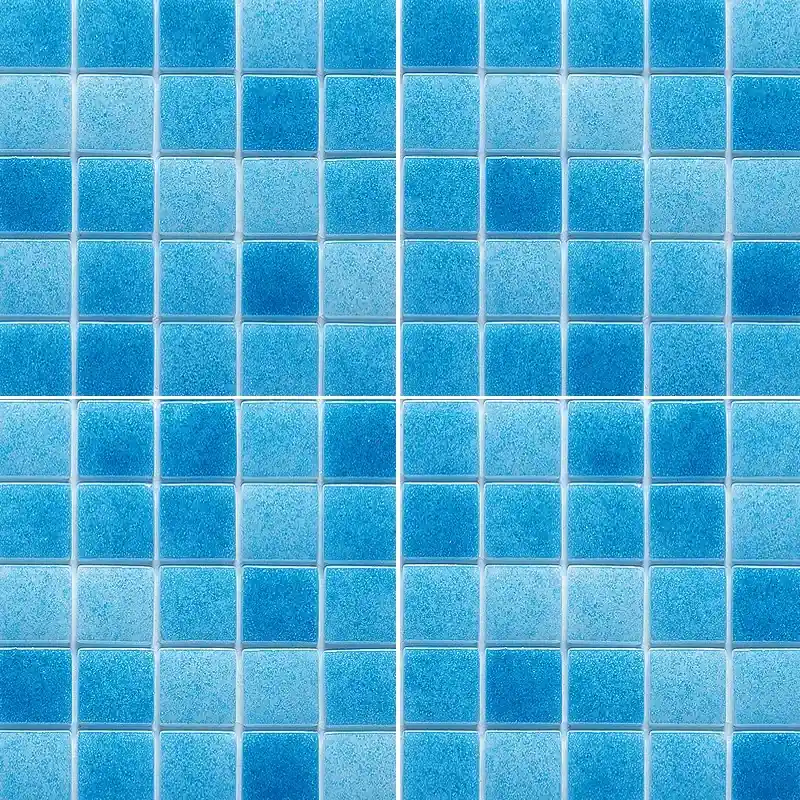 Gresite para piscinas Hisbalit HT-K azul celeste niebla modelo MAR Preisreduziert