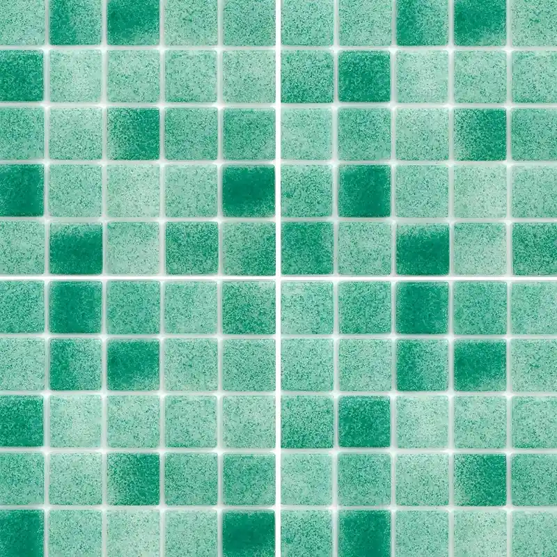Neu Gresite para piscinas Hisbalit HT-K verde niebla modelo ADRIÁTICO