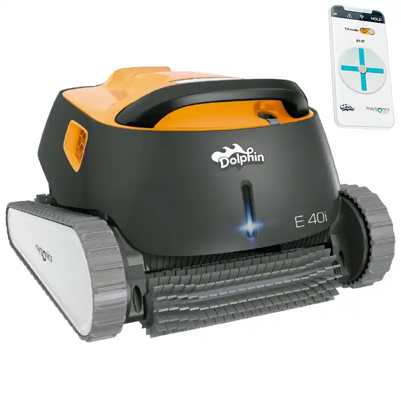 Poolroboter Dolphin E40i Poolsauger Maytronics mit Caddy und APP Wochenendangebot