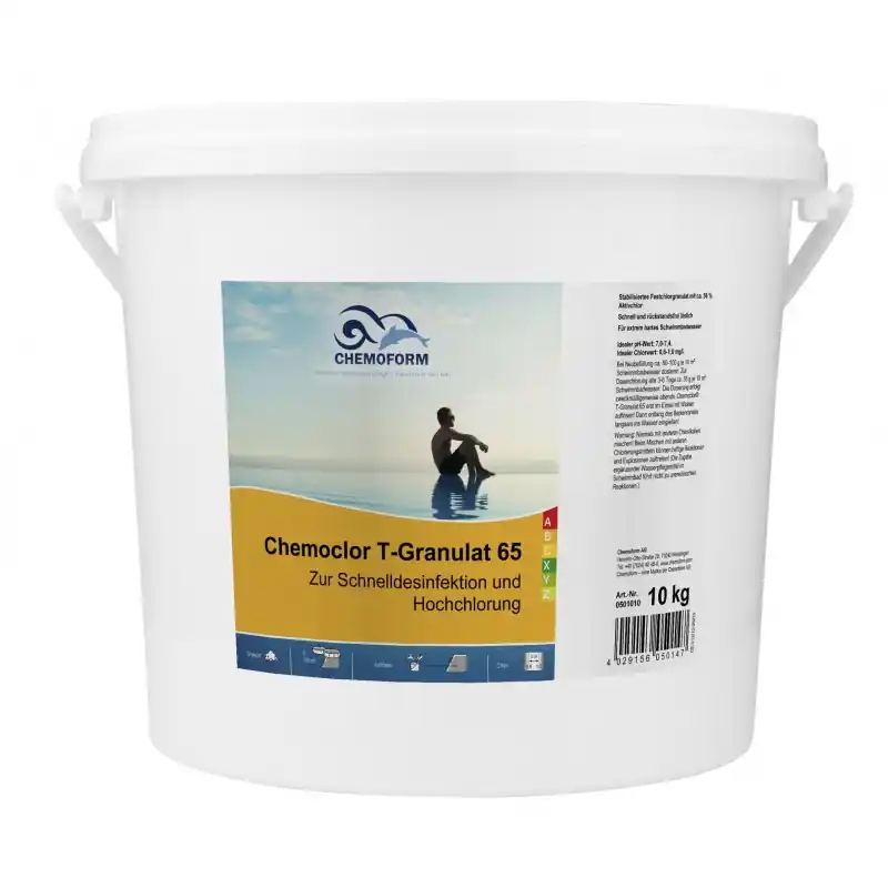 Chlorgranulat 10 Kg T-GRANULAT 65 Chemochlor Billig
