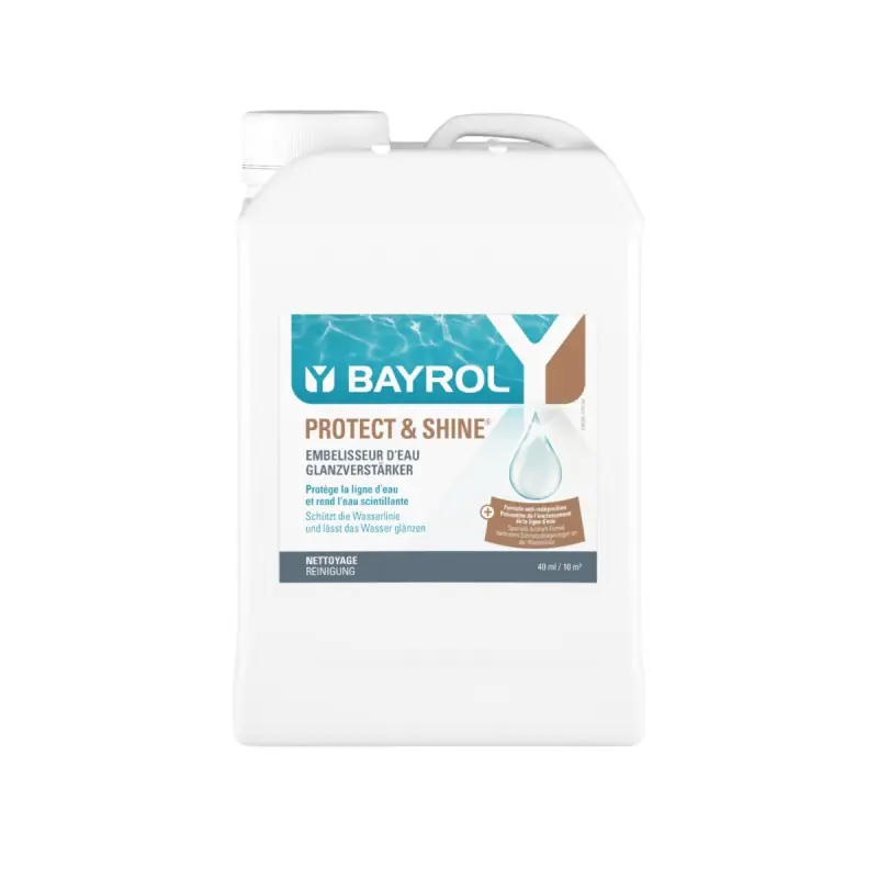 Jetzt Bestellen Bayrol Protect&Shine 2 Liter Reinigung Pool Wasserlinie Klareffekt Anti-Haft