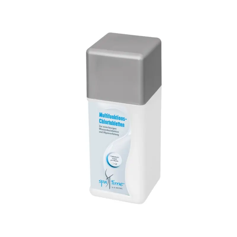 Chlortabletten Multifunktion BAYROL SpaTime 20 g Whirlpool Wasserpflege 1 kg Gratis Versand