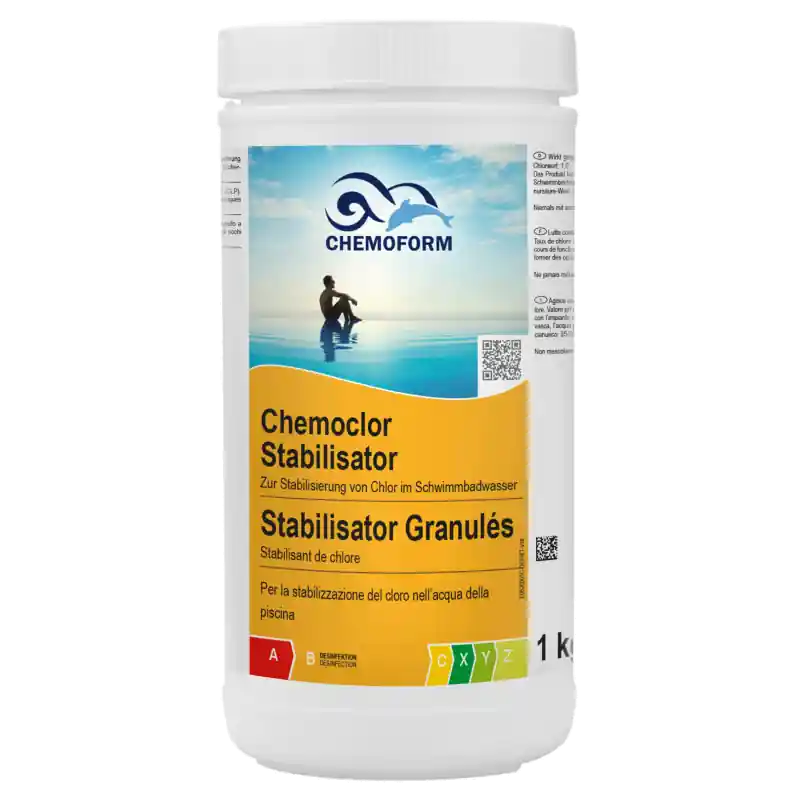 Chemoclor Chlorstabilisator Poolpflege Chemoform 1Kg Online Kaufen