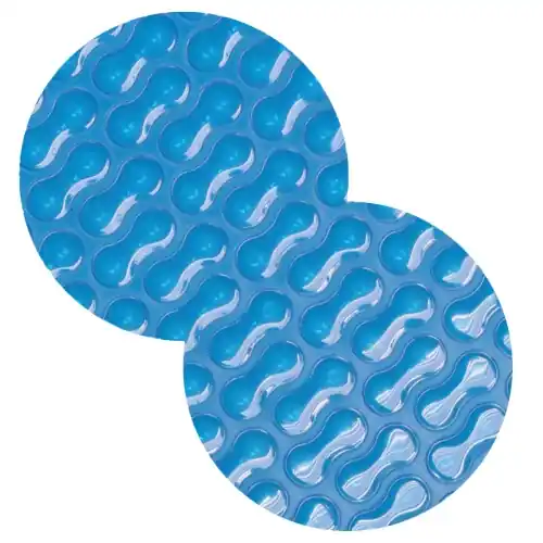 Markenware Solarplane für Achtformbecken 500 µm darkblue GeoBubble 650 x 420 cm