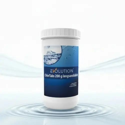 Billig 1 kg Evolution Pool ChlorTabs 200 g langsamlöslich