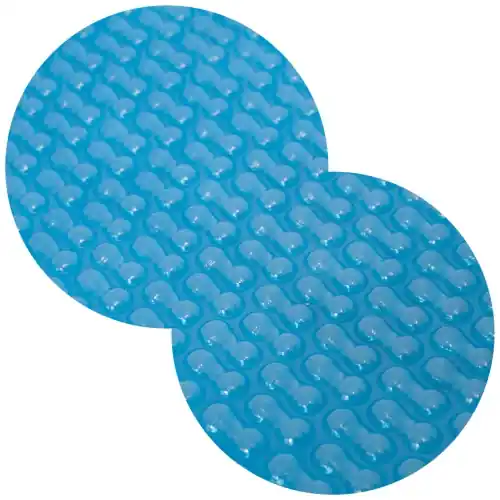 Solarplane für Achtformbecken 400 µm Light Blue Geobubble 725 x 460 cm Garantierte Lieferung