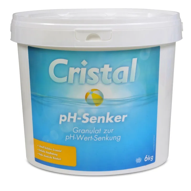 CRISTAL pH-Senker Granulat 6,0 kg Rabatt