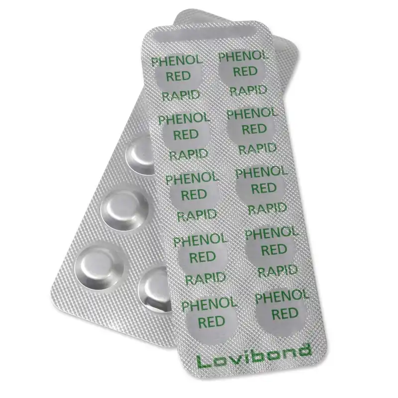 Direkt Vom Hersteller Phenol Red Rapid 50 Tabletten (5 Streifen)