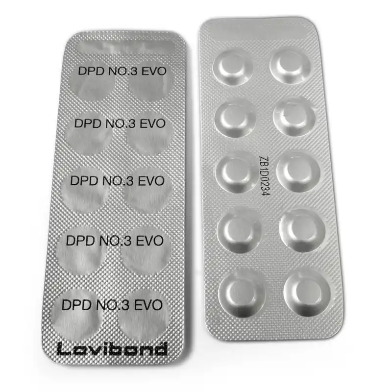 DPD 3 EVO Photometer 50 Tabletten (5 Streifen) Markenprodukt