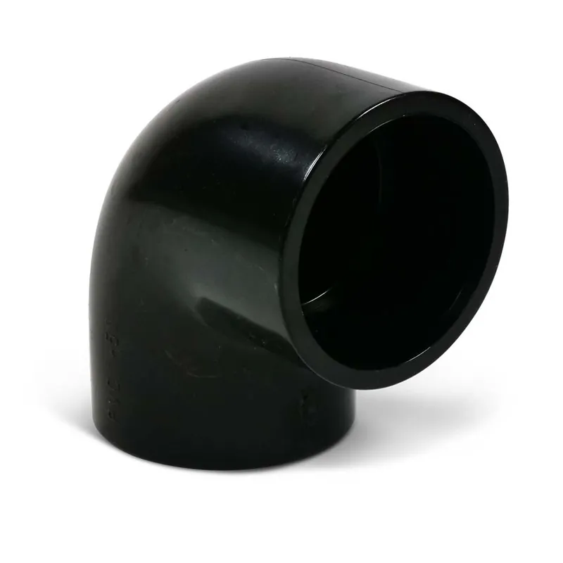 PVC Winkel 90° d 50, schwarz Neue Kollektion