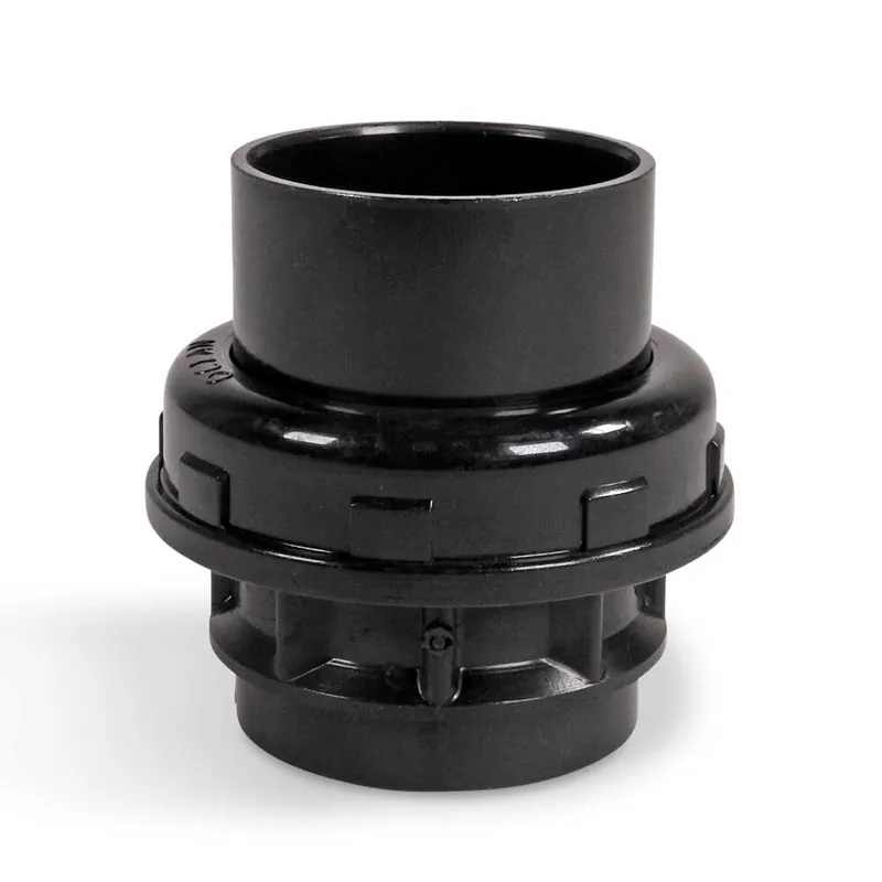 Aktuell Verschraubung PVC d 50, schwarz