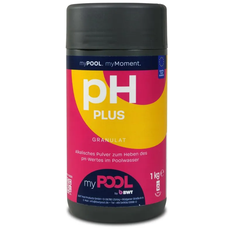 Neuheit myPOOL pH Plus Granulat 1,0 kg