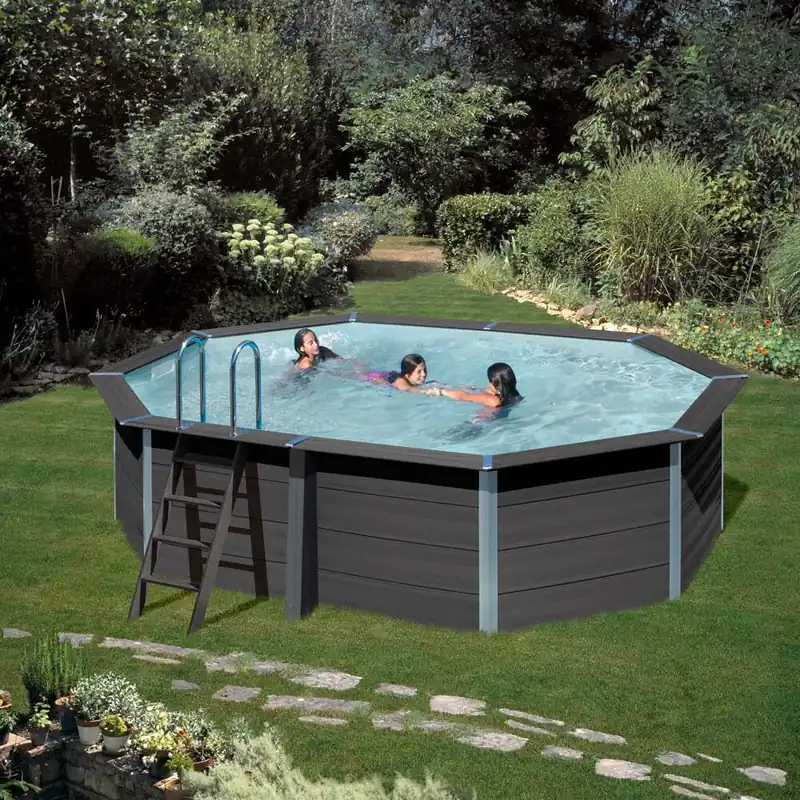 Garantierte Lieferung Composite Ovalpool-SET 5,24 x 3,86 x 1,24 m