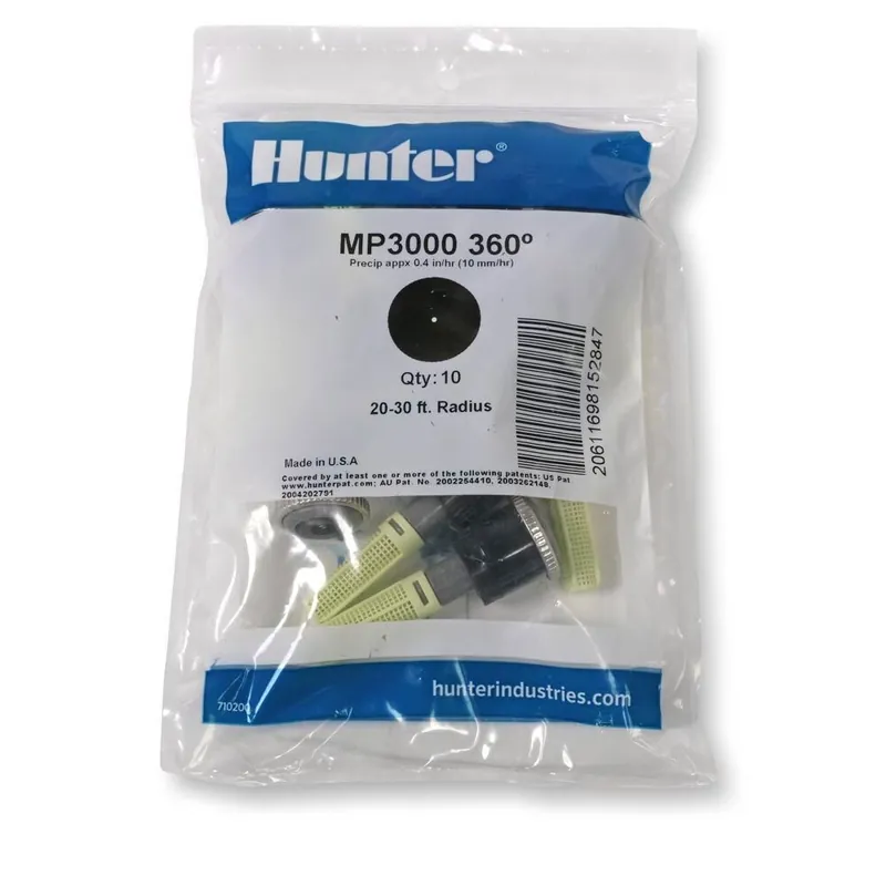 10x Hunter MP Rotator Düse MP3000 360° Knallerangebot