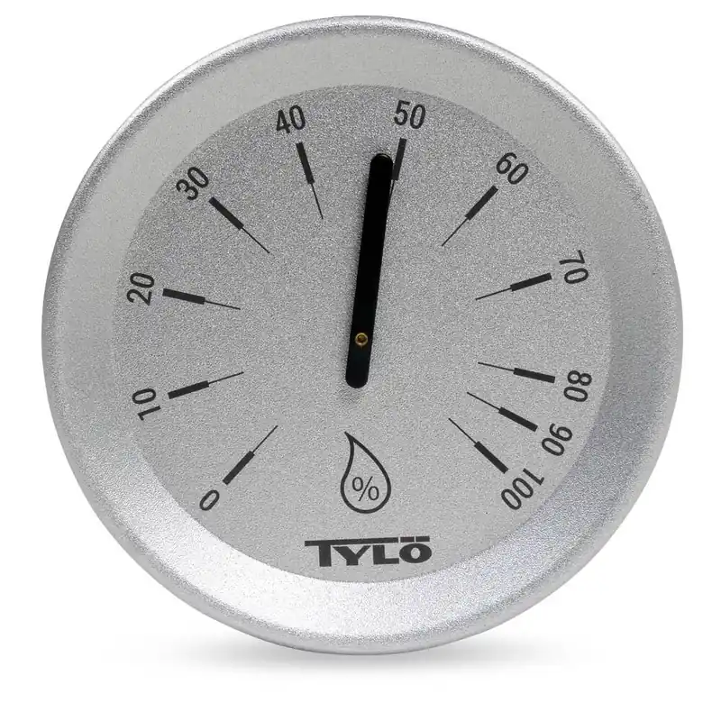 Tylö Hygrometer Brilliant Silver Grey Begrenztes Angebot