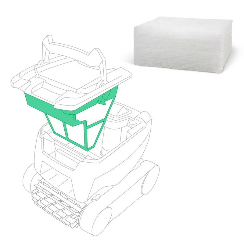 Feinfilter für Poolroboter Zodiac Tornax (3 Stk.) Markenware