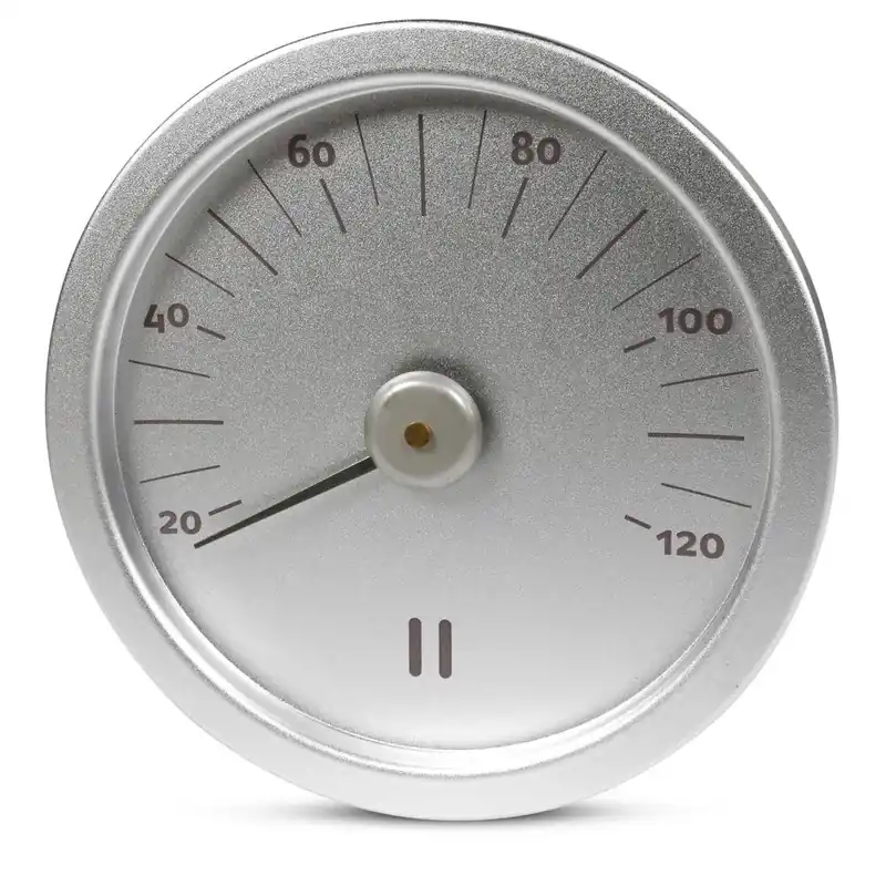 Sofort Bestellen Rento Sauna Thermometer aluminium Silber