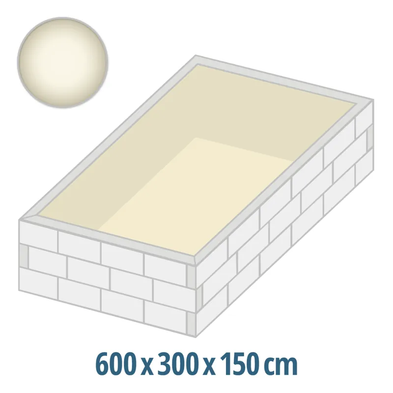 Günstig 0,8 mm Innenhülle | Sand