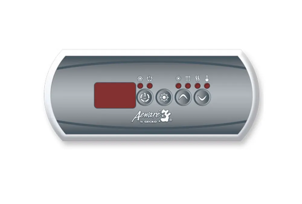 Solange Der Vorrat Reicht Gecko IN.K200 Panel - Pumpe 1, Licht, Temperatur hoch, Temperatur runter